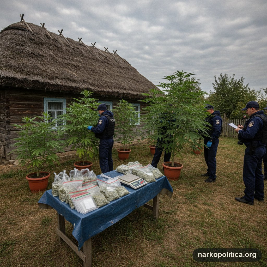На Хмільниччині чоловік вирощував коноплю і фасував наркотик просто вдома