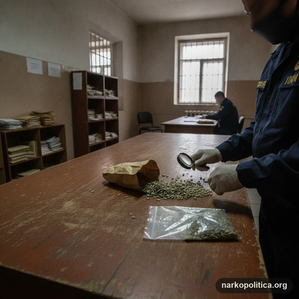 На Київщині намагалися передати в'язню наркотики, заховані у гарбузовому насінні