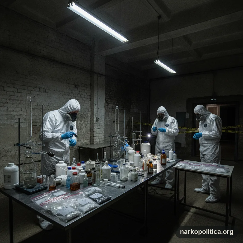На Житомирщині поліція знищила нарколабораторію