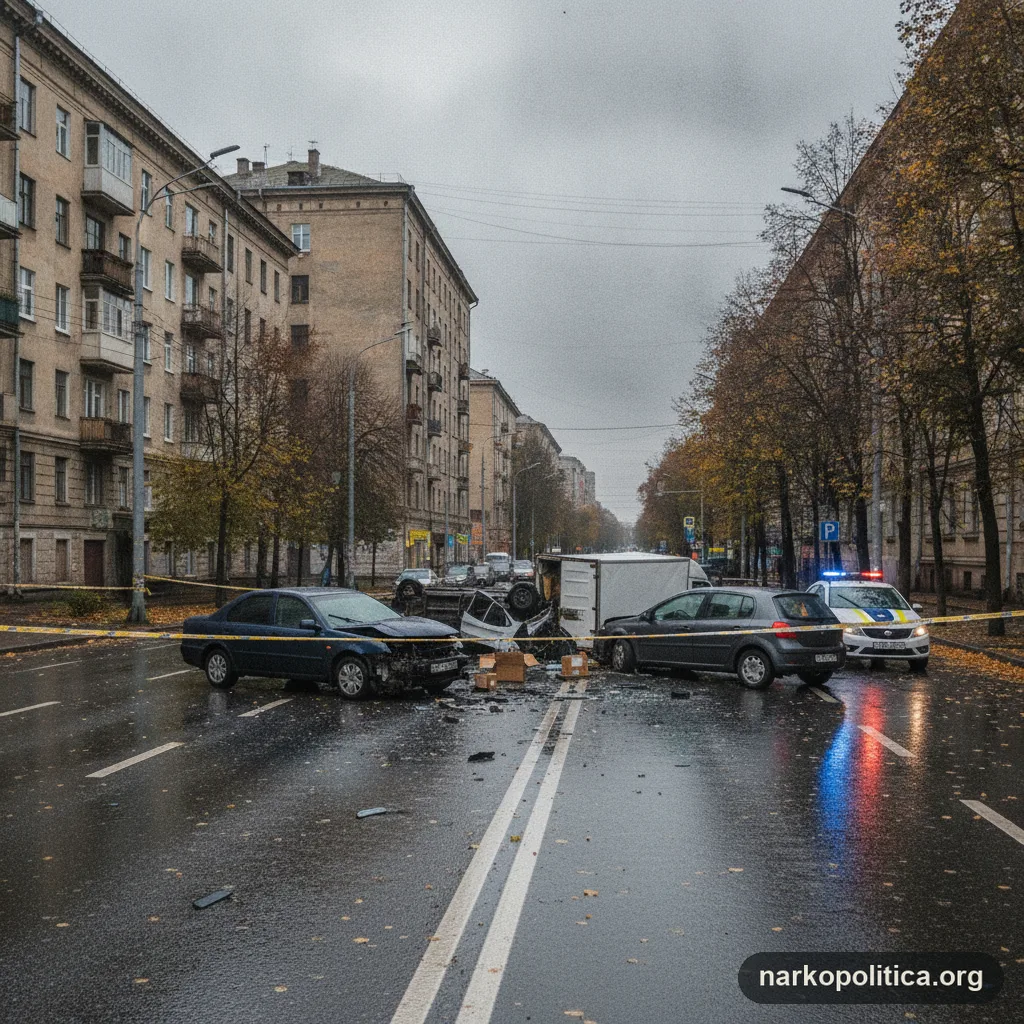 У Чернігові водій під наркотиками спричинив ДТП з трьома авто
