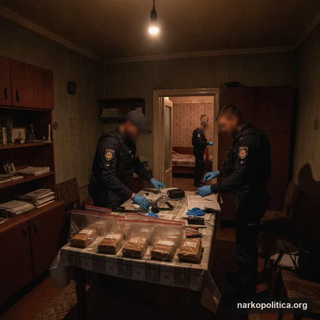У Києві затримали чоловіка з наркотиками на 8 млн грн